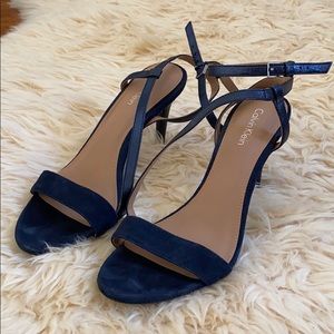 Calvin Klein Cross Strap Heels